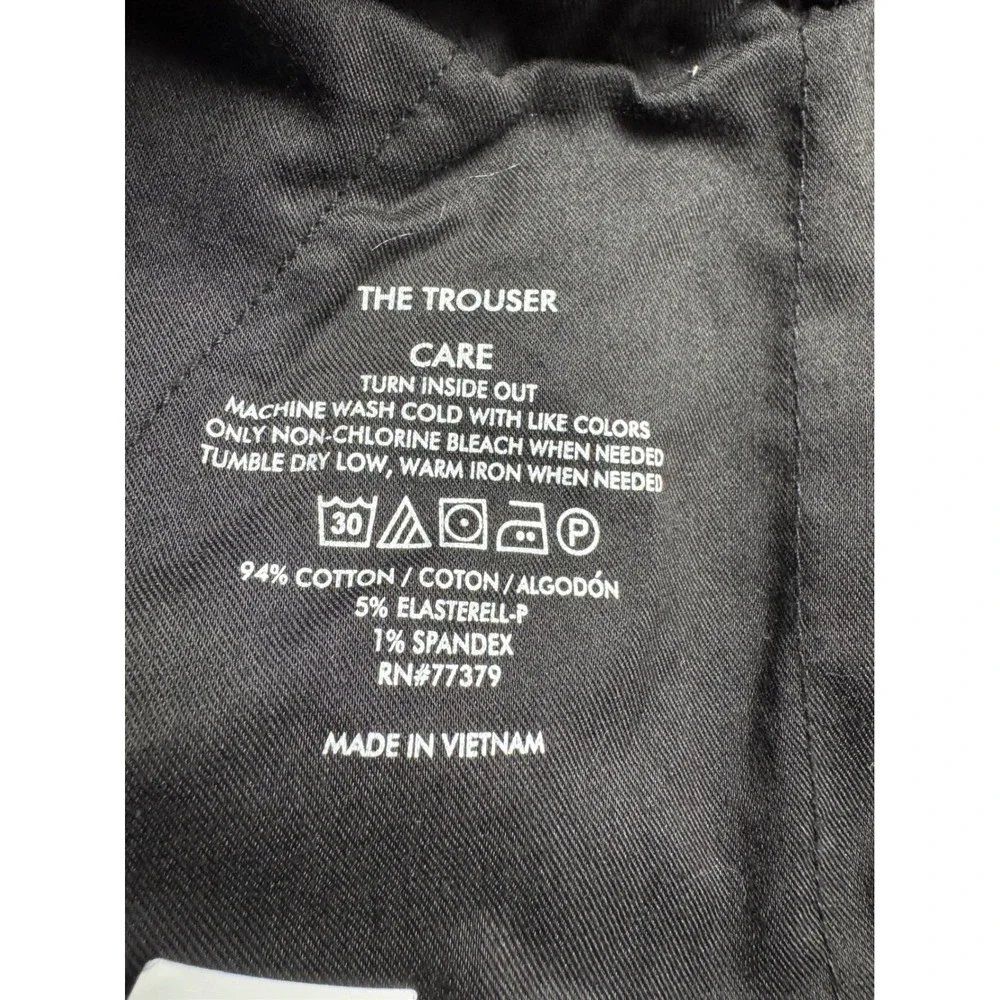 Ann Taylor The Trouser High Rise Wide Leg Black Denim Jeans Size 16 NWT - Picture 6 of 16